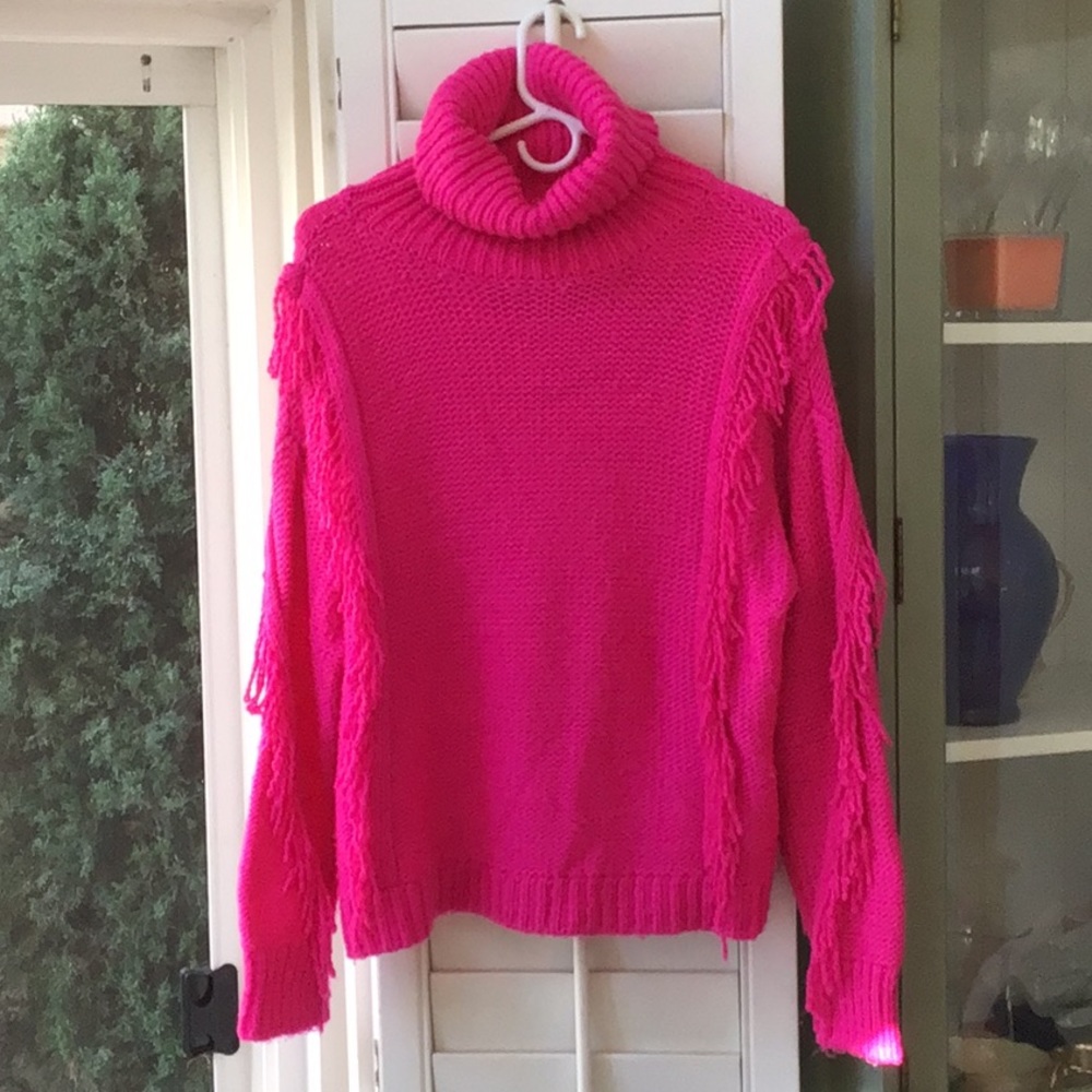 Lou and Grey Pink Turtleneck